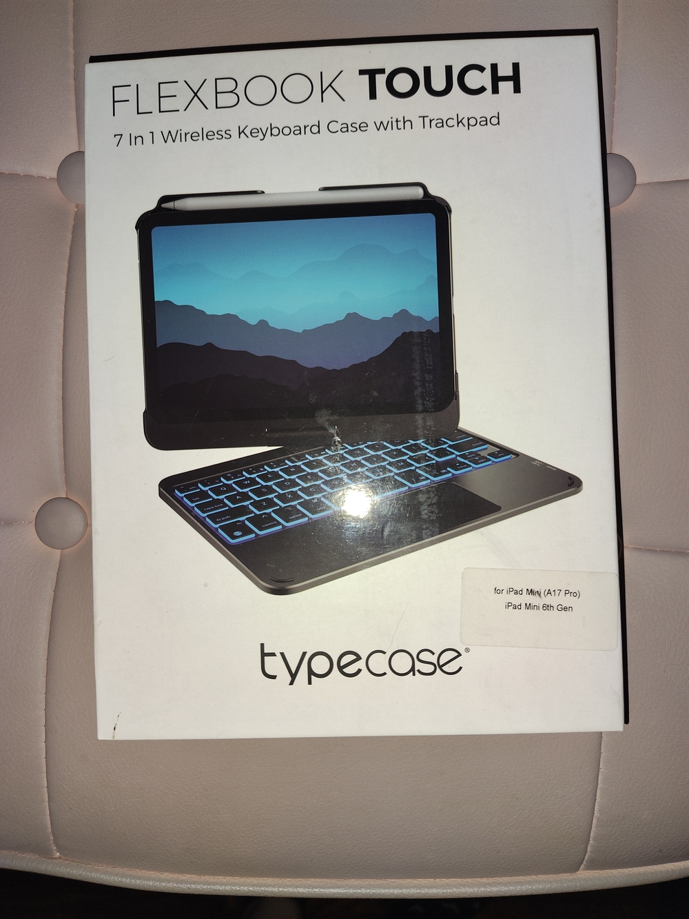 FLEXBOOK TOUCH Wireless Tablet Keyboard Case - Black